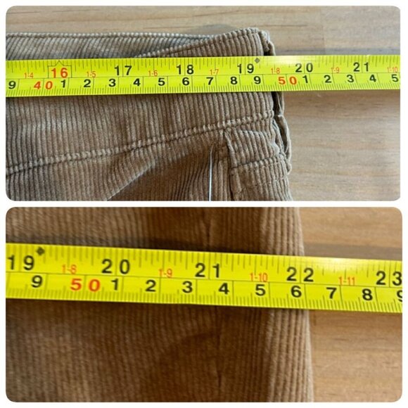 Lauren Ralph Lauren BLACK LABEL Corduroy Mid-Rise Straight Pants Sz 18 in Classi - Picture 11 of 13